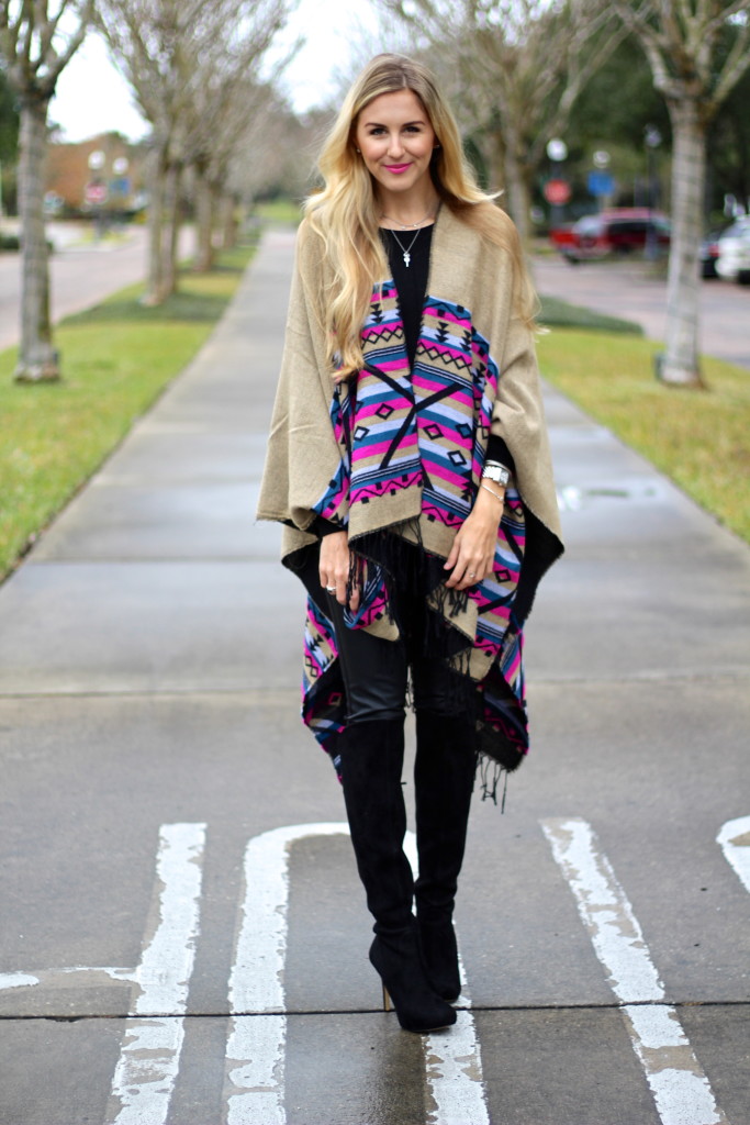 Spring ponchos that'll give your wardrobe a pop - Sweet Tea with ...